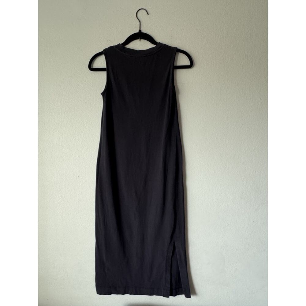 Everlane Size XXS The Long Weekend Tank Black‎ Dress Midi Sleeveless Travel READ